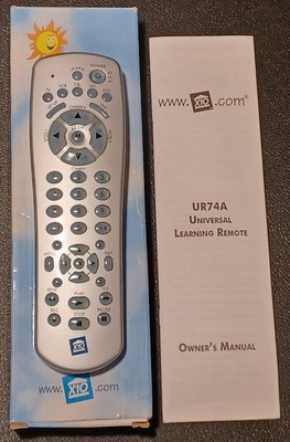 X10 Powerhouse UR74A  5 in 1  Universal Learning Remote Control Wireless      -P