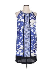 Karen Kane Women Blue Casual Dress L