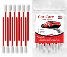 Swab-its® 12-piece Package of Auto Detailing Car Care Foam Swabs: 88-8220