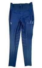 New Alessandro Albanese AA Platinum Riding Tights in Blue (Women XL) - MSRP $240