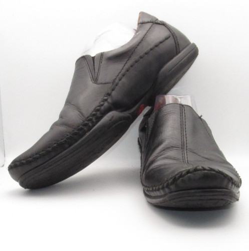 Pikolinos Black San Telmo Leather Loafers Size EU 44 US 10.5/11 Good Condition