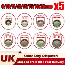 Engine Block Expansion Freeze Frost Core Plugs Cup Type Assorted Zinc Plated 40X