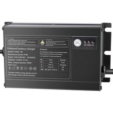Marine Battery Charger 1-Bank 5A 12V Onboard IP68 Waterproof LiFePO4 Boat RV