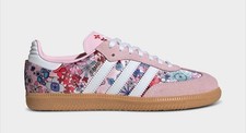Adidas Samba X Liberty London Clear Pink Multiple Women Size Brand New