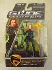 2009 GI Joe The Rise Of Cobra Shana Scarlett O'Hara Desert Ambush 4" Figure MOC