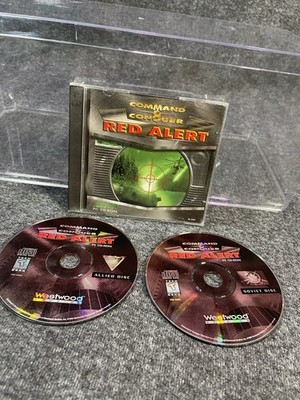 Command & Conquer: Red Alert (2-Disc PC CD-ROM, 1997)
