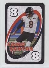 2024 Uno Fandom NFL Chicago Bears White Cairo Santos #8 0c4