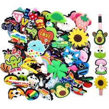 YEALQU 100PCS Random Different Pencil Topper Decoations Cute PVC Pencil Toppe...