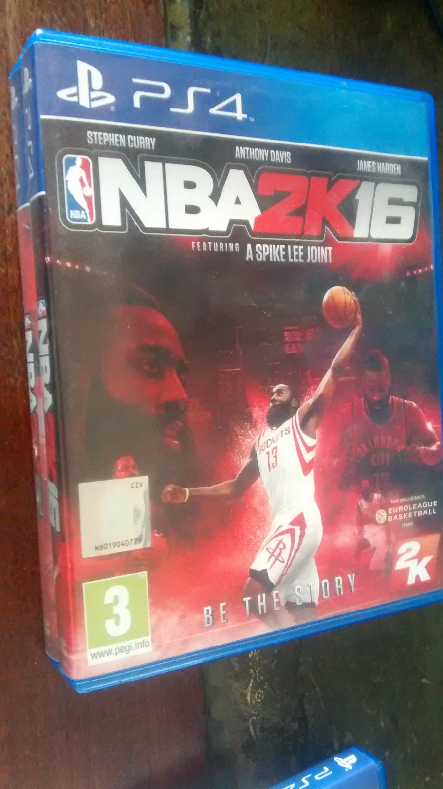 NBA 2K16 Sony PlayStation 4 PS4 BASKETBALL GAME