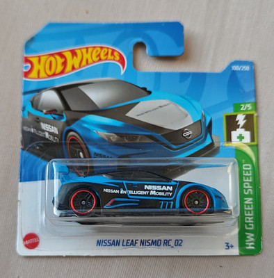 Hot Wheels Nissan Leaf Nismo RC_02 HW Green Speed 100/250 2/5 1:64