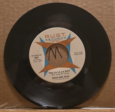 Dean And Jean: I Love The Summertime/Tra La La La Suzy | VG - 1963 R&B & Soul 45