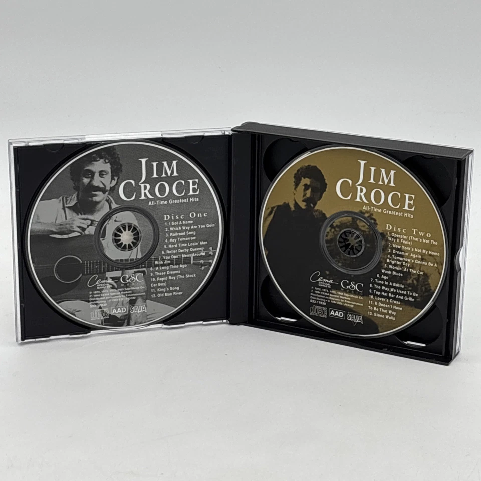 Jim Croce Classics 36 All-Time Greatest Hits 3 CD Set Emi Special Markets — 第 3/4 张图片
