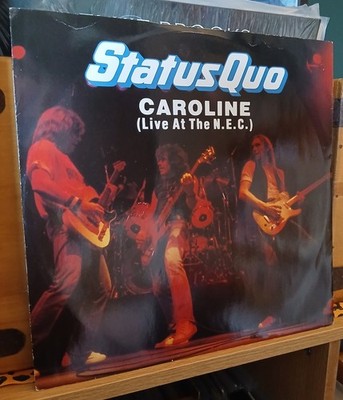 Status Quo   Caroline (Live At The N.E.C) - 12'' vinyl EP classic hard rock