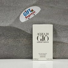 Aqua Acqua Di Gio Eau de Toilette EDT 3.3 / 3.4 by Giorgio Armani Men NIB SEALED