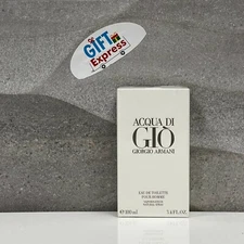 Aqua Acqua Di Gio Eau de Toilette EDT 3.3 / 3.4 by Giorgio Armani Men NIB SEALED