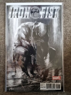 Iron Fist #1 Dell'otto B&W Sketch Variant 2017