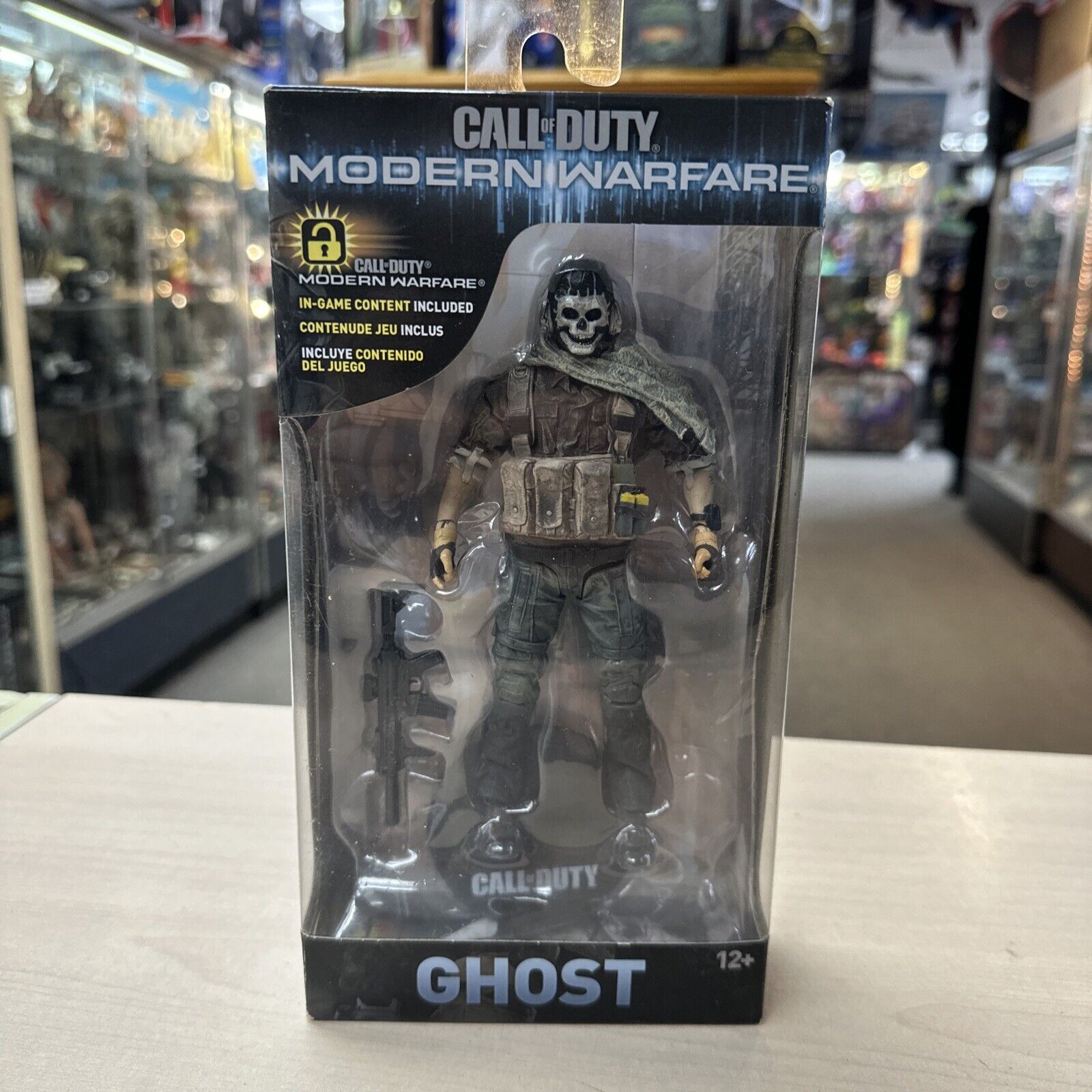 Call of Duty Simon Ghost Riley 7 Inch Action Figure Case