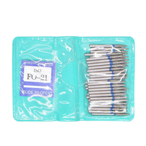 Dental Diamond FG High Speed Burs for Polishing Smoothing Teeth Polishers 50 Pcs - Picture 65 of 116
