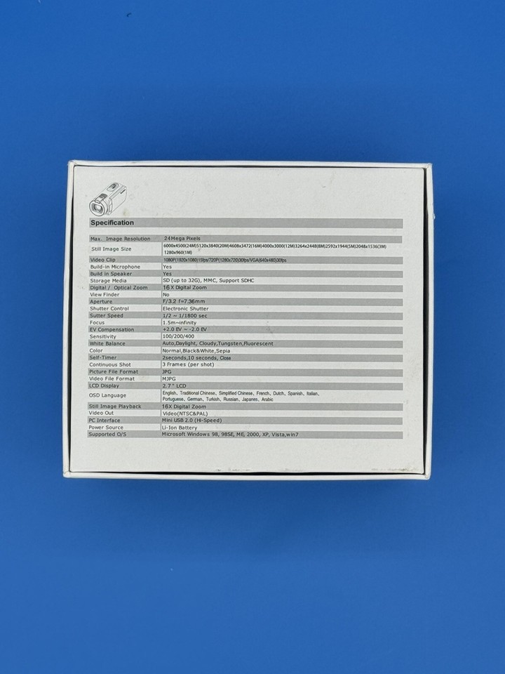 BESTEKER Video CAMERA CAMCORDER 1920X1080 FULL HD HDV312P Digital