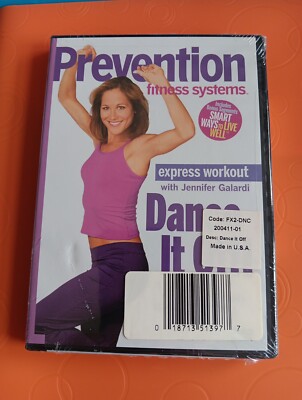 Prevention Fitness Systems  Dance It Off (DVD, 2005) Jennifer Galardi Workout 
