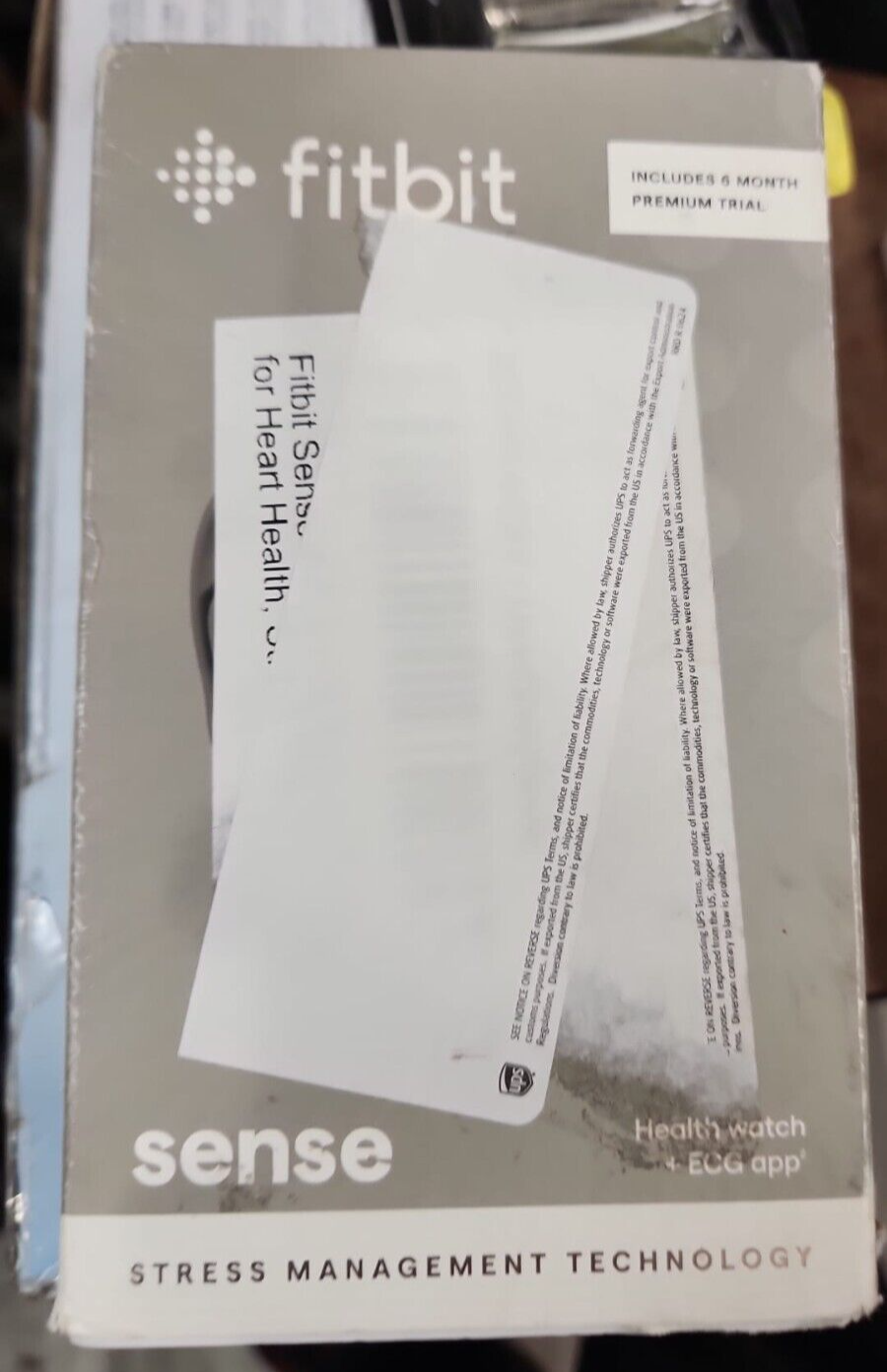 Fitbit Sense 1st Gen Smartwatch Health Fitness Tracker Components-image