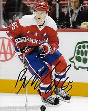 Washington Capitals Andre Burakovsky Signed Autographed 8x10 NHL Photo COA G