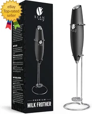 Milk Frother Handheld for Coffee Electric Hand Blender Mini Drink Mixer Whisk