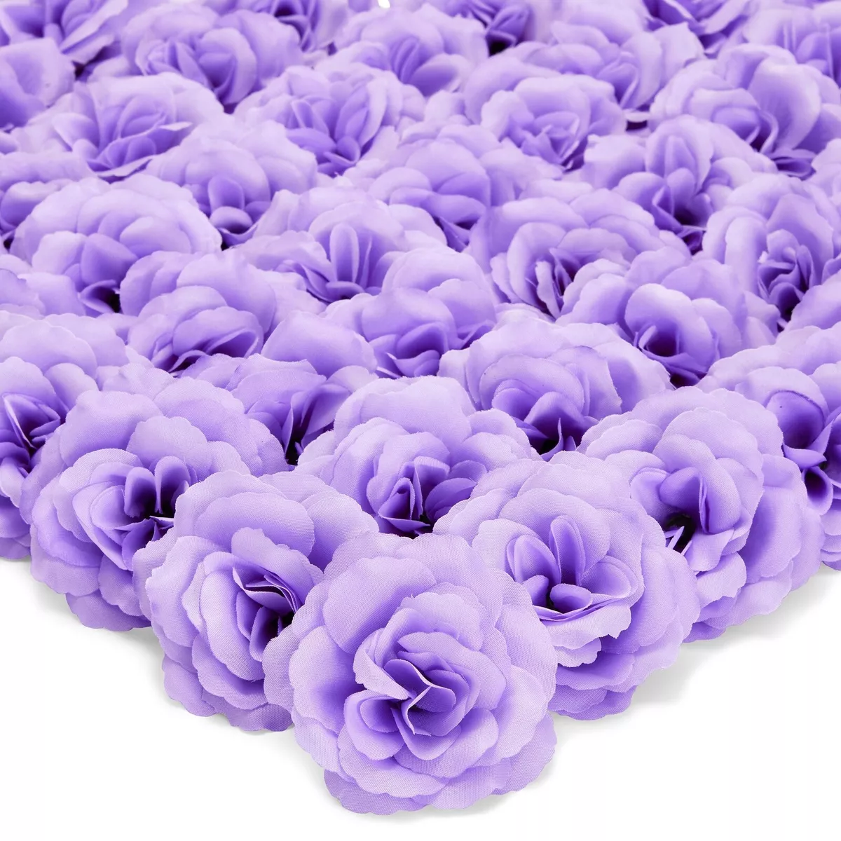 Lavender Rose Heads, Artificial Flowers