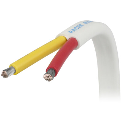 PACER SAFETY DUPLEX WIRE 100' 18/2 RED, YELLOW