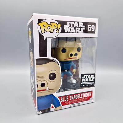 Funko Pop! Star Wars #69 Blue Snaggletooth Smuggler's Bounty Exclusive