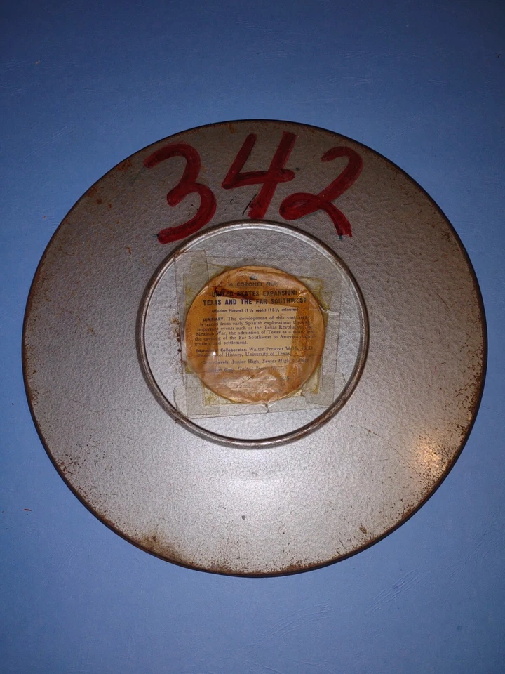 Carrete de 16 mm TEXAS History 10" expansión de EE. UU. películas coronetas de colección medios Foto 2 de 4
