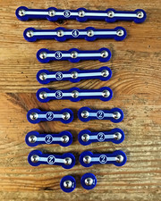Snap Circuits Elenco Arcade Blue Snap Wire Lot 13 Replacement Add-On Part Piece