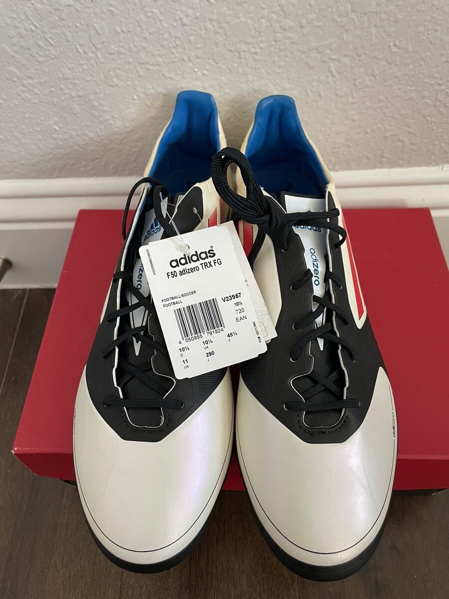 New Adidas ADIZERO F50 TRX FG 'WHITE RED BLUE' Size 11 | eBay New Adidas ADIZERO F50 TRX FG 'WHITE RED BLUE' Size 11 | eBay