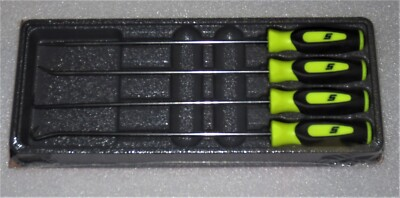 #ad Snap on Long Pick Set SGLASA204CHV *HI VIZ SOFT HANDLES* YELLOW NEW amp; SEALED $79.95