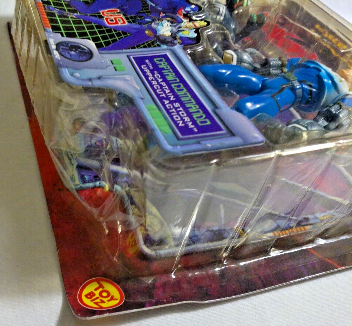 Marvel VS Capcom Venom & Captain Commando Toy Biz Video Game Super