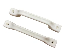 White Grab Handle RV/Boat/Auto/Truck/Marine/Jet Ski 9-1/4" Assist Handle -2 PACK