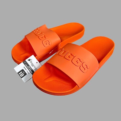 Frogg Toggs Men s Jacked Orange Slides Sz 10