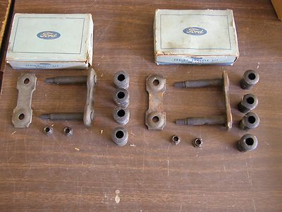 NOS OEM Ford 1951 Rear Spring Shackle Kits Custom Customline Crestliner ...