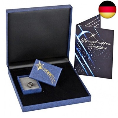 Geschenk-Set Echte Sternschnuppe/Meteorit mit Echtheitszertifikat [Originelles
