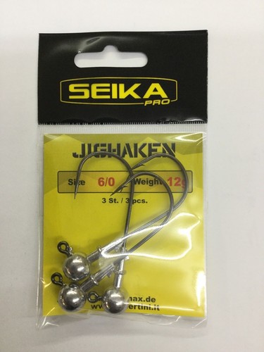 FTM Seika Pro Jighaken für Gummifische Bleikopf Softbaits Jigkopf Jighead Jig - Bild 3 von 13