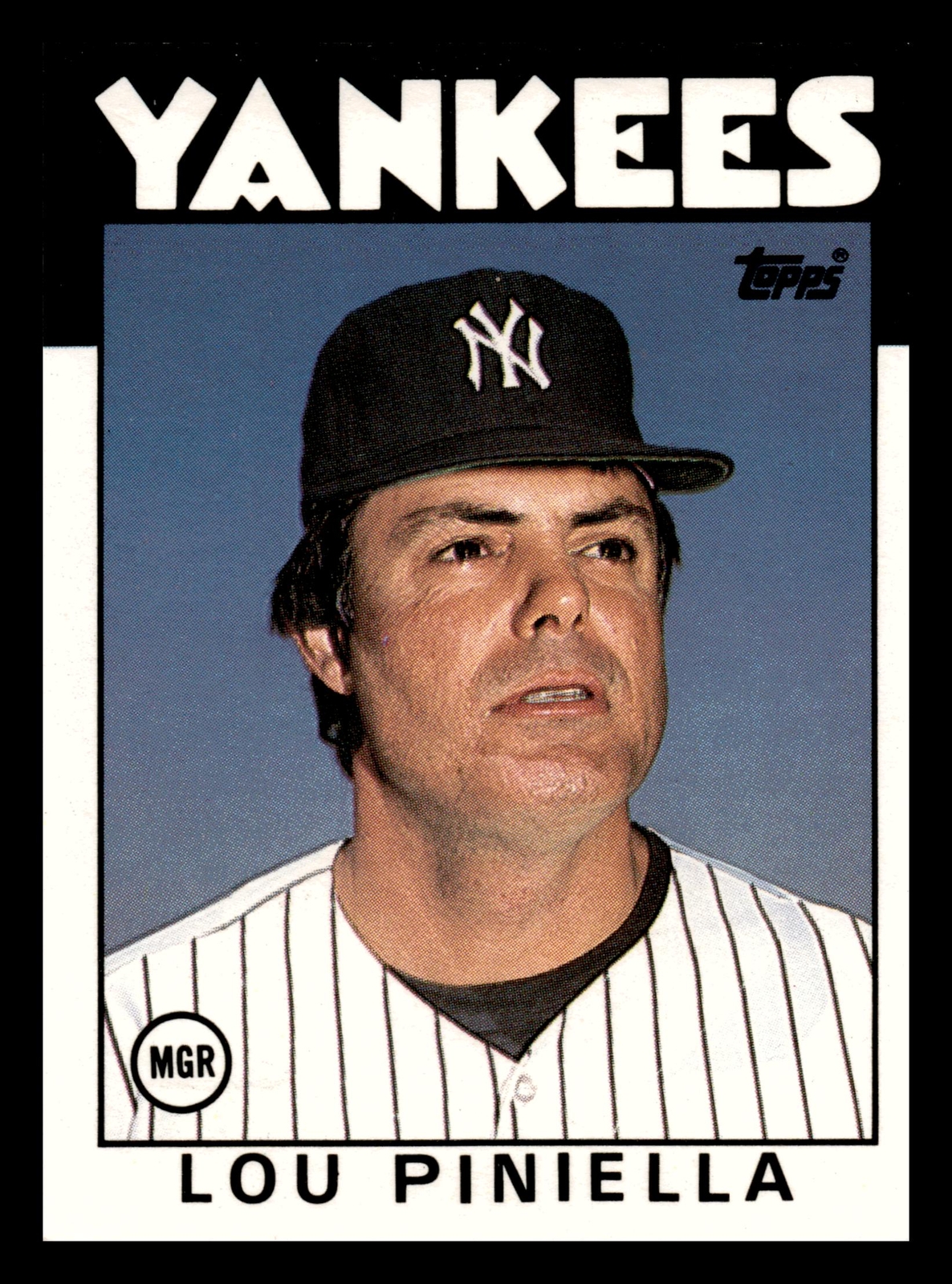 Lou Piniella 1986 Topps Traded #86T HOF New York Yankees NM-MINT