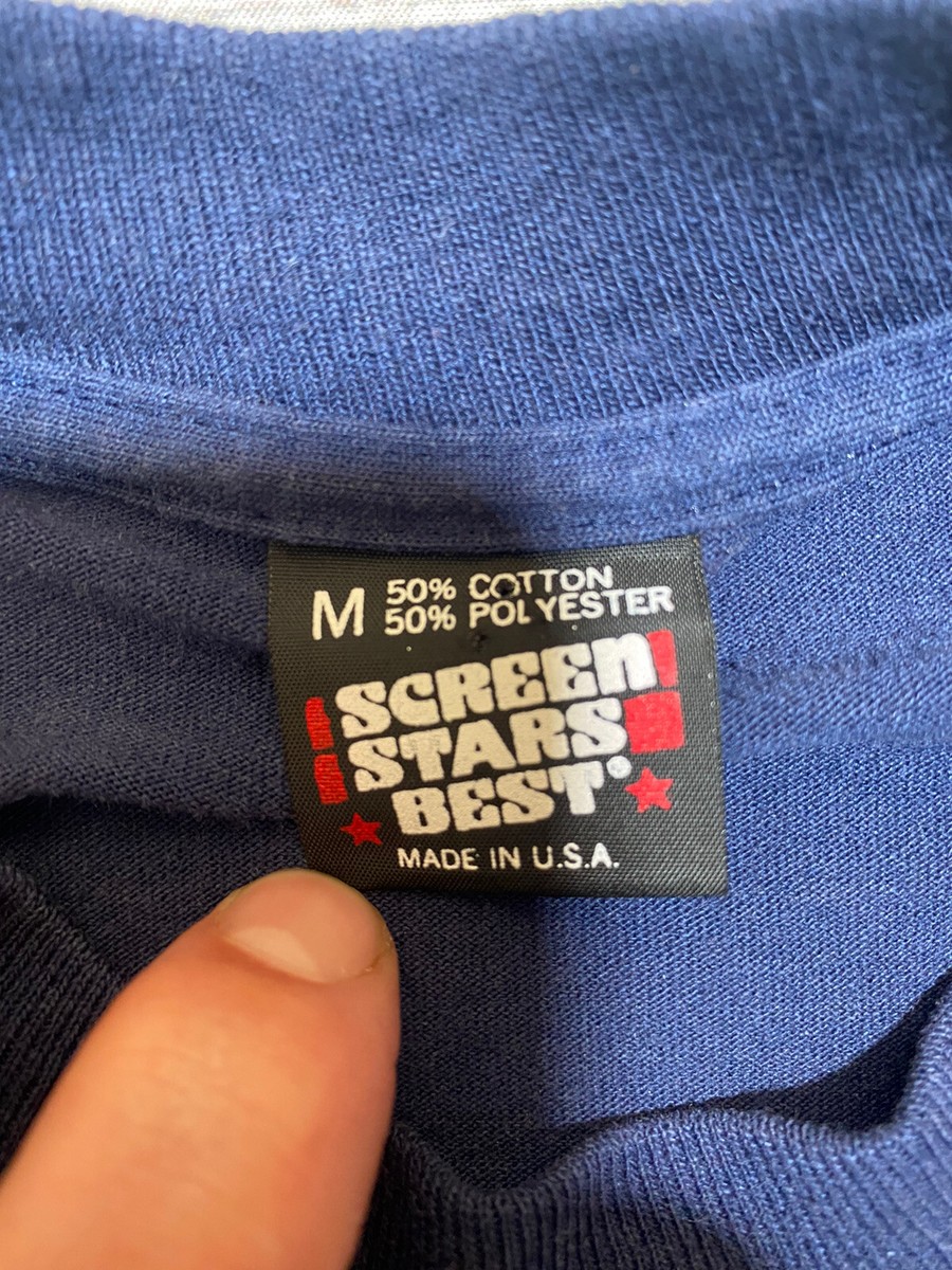 Vintage Screen Stars Best T Shirt U.S. Navy 80