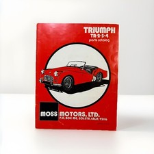 Triumph Tr3 1953-1968 Parts List Catalog Illustrated Assembly Manual Numbers Diy