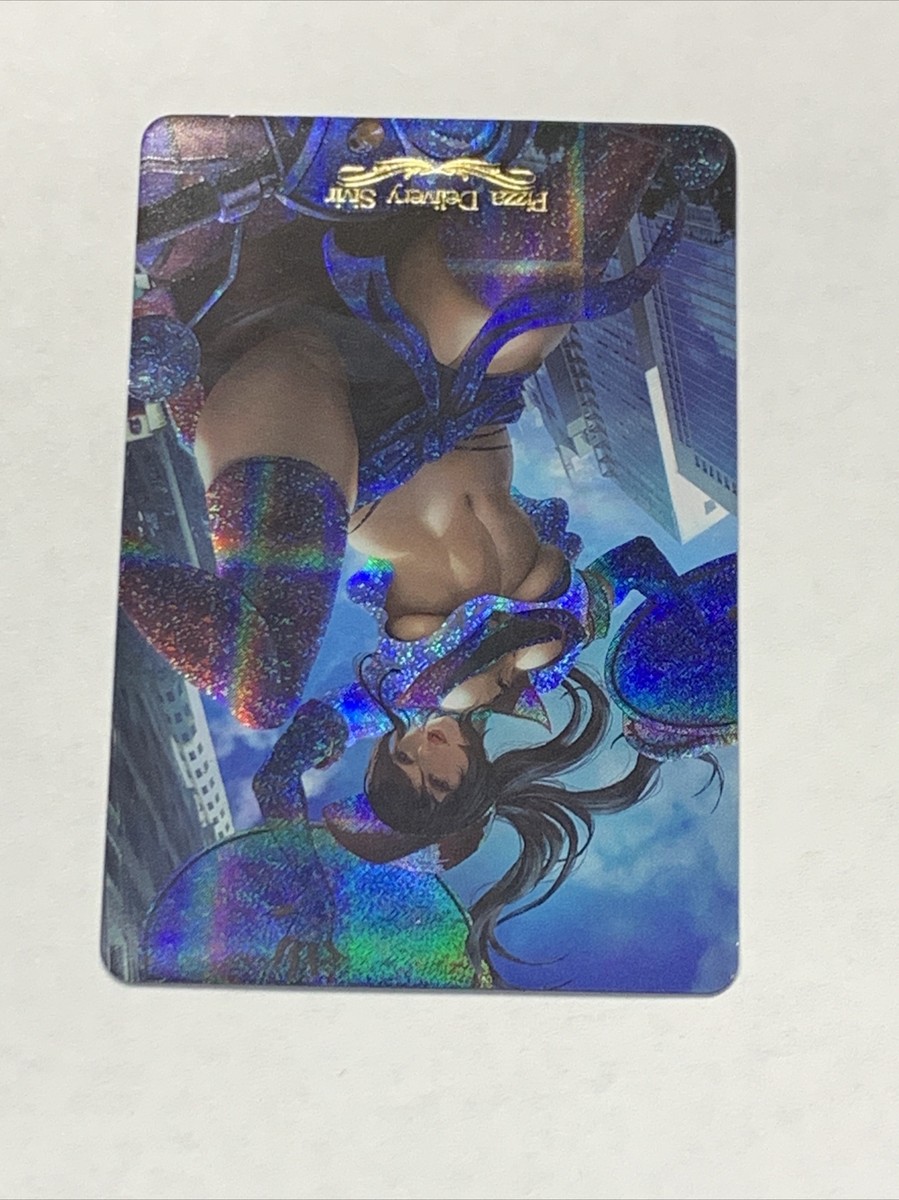Pizza Delivery Sivir LOL Girl ACG Goddess Story Anime Card Waifu