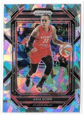 2023 Prizm WNBA Cracked Ice Prizm #13 Asia Durr Atlanta Dream Louisville