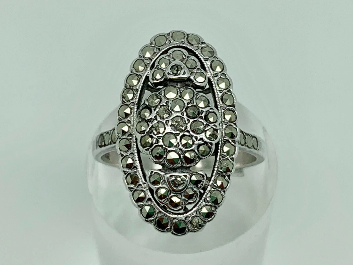 Art deco 2024 sterling silver rings