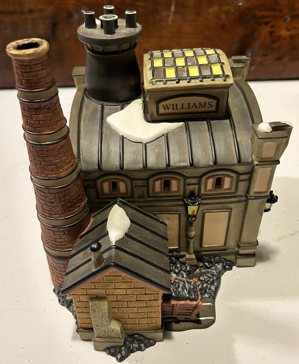 Dept 56 Dickens Village Series 2003 WILLIAMS GAS WORKS 58709 Retired