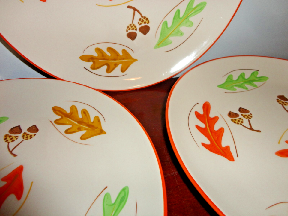Plat à Lasagne Temp-tations Harvest – Couleurs Automne, Motifs Glands Et Feuilles, Occasion