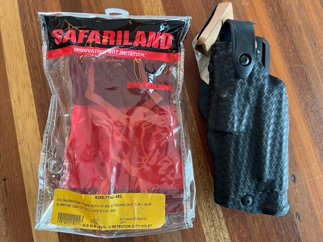 Safariland 6365-7742-482 Level-III BW Duty Holster LH SIG P226