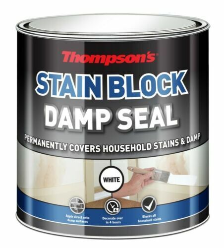 Stain Block Paint for Covering Damp and Mould Patches on Walls and Ceiling 250ml - Picture 1 of 5